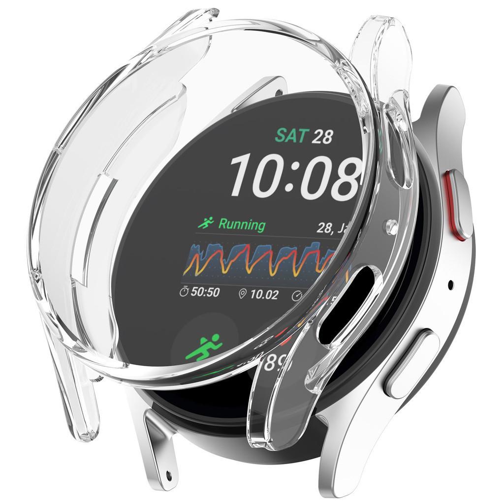 Чехол из ТПУ + нейлоновый ремешок с петлей для Samsung Galaxy Watch 7, 4, 5, 6, 40 мм, 44 мм, силиконовый бампер из ТПУ, защита экрана, полные аксессуары