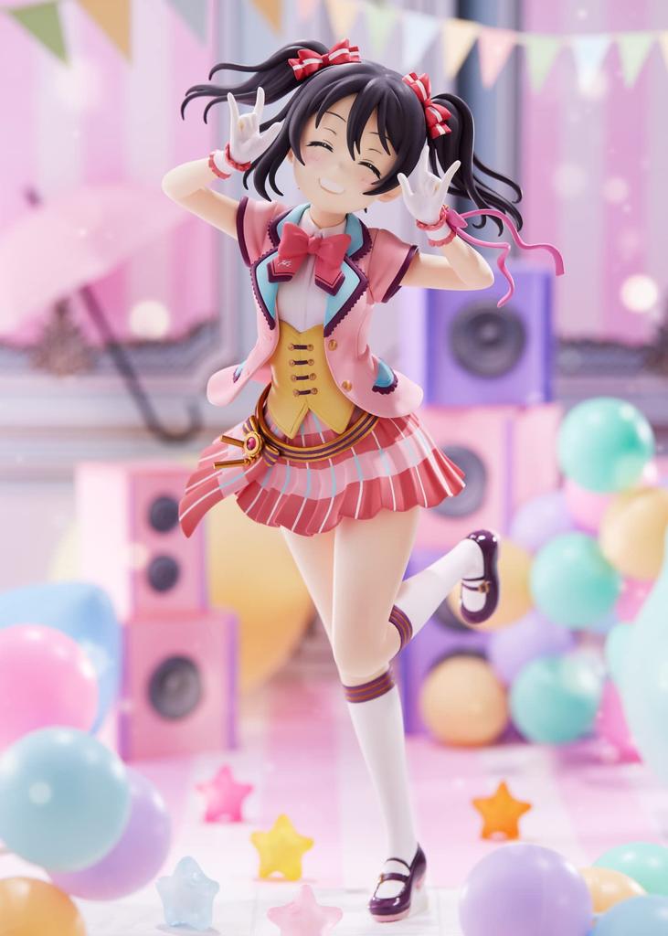 PM Office A Love x Aozora Tokui PLUM Deepland Nico Yazawa Face with Smiling Face and Arm Scale PVC Complete Figure LPF235 Live! "Smiling Ver." Parts,
