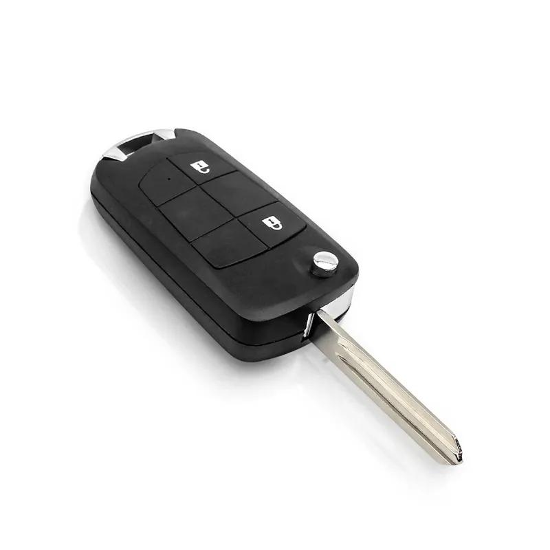 KEYYOU Modified Flip Car Key Shell For Nissan Sylphy Cube Juke Rogue Micra Qashqai Altima Maxima Sentra Versa Transmiter X-Trail