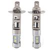 KIMISS Headlamp Bulbs, 2x H1 6000K Super White 100W LED Headlight Bulbs