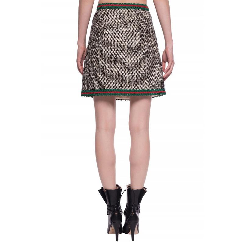 GUCCI Casual Short Skirts Women's Multicolor Moderate Short A Line Skirt 610066-ZACCK-9791