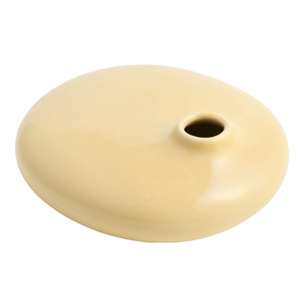 Kinto Vase SACCO Base Porcelain 01 Yellow 25981