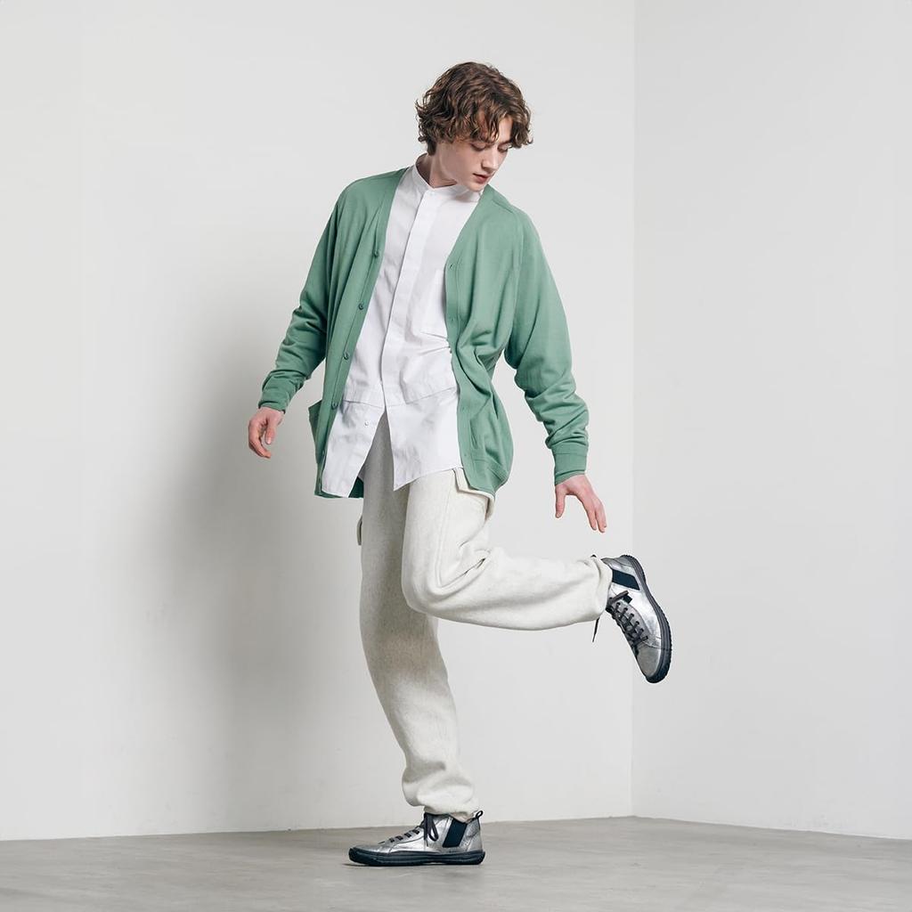 Кроссовки цвета оружейной стали размера M для мужчин и женщин [Spingle] SP-442V (25.5cm)