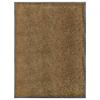 VidaXL Washable Doormat Brown 90x120 Cm