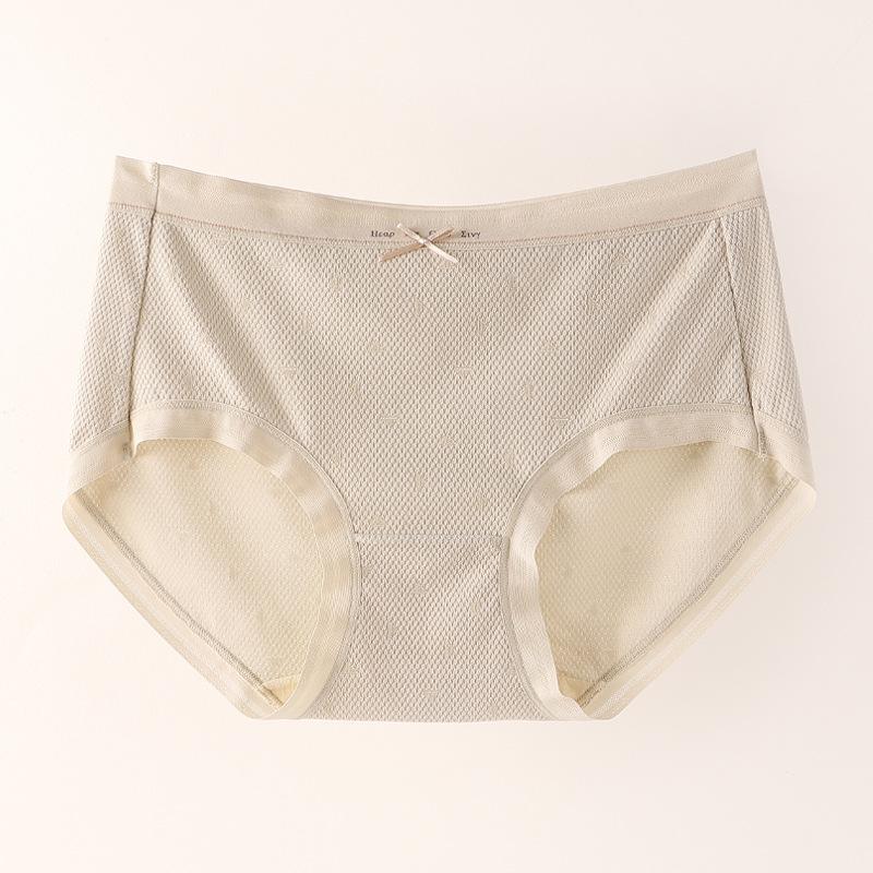 Panties Women Briefs 5a Anti-bacterial Seamless Briefs Bow Panties Summer Thin Underwear