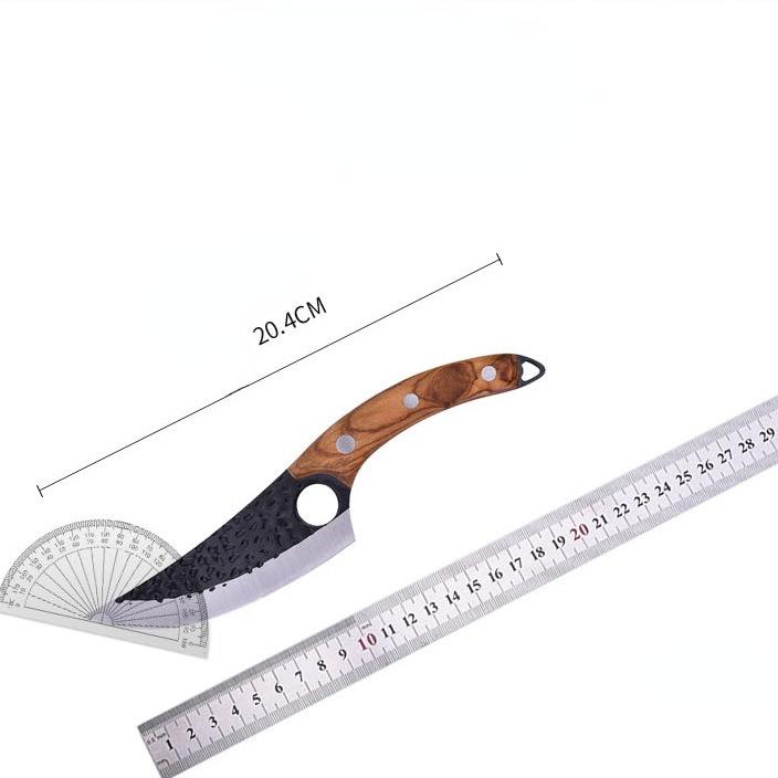 Meat Cleaver Hand-Forged Boning Knife Serbia Chef Knife Stainless Steel Kitchen Knife Butcher Knife Forged Meat Cleaver