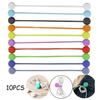 Magnetic Cable Ties - Silicone Cable Clips - 10pcs