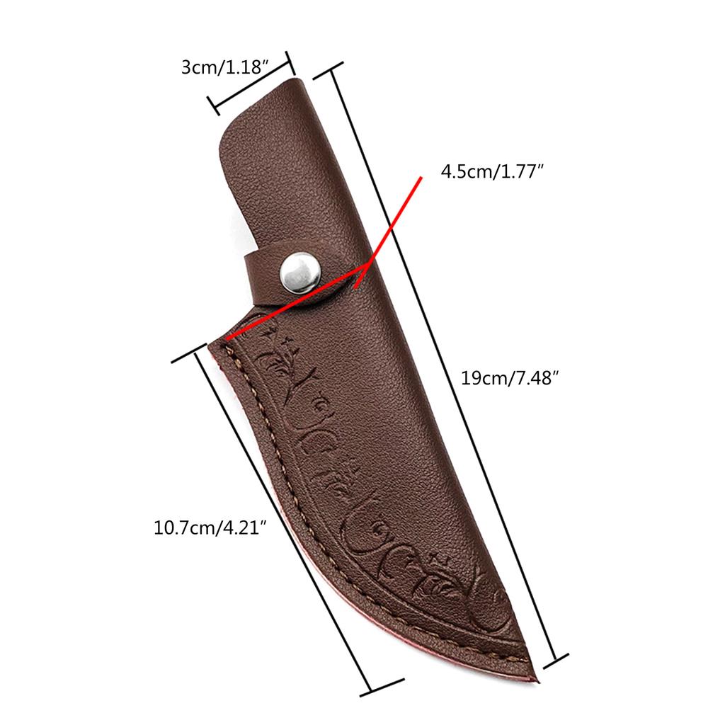 Leathers Sheath Knife Case Pocket Straight Knife Sheath Carriers Holsters Handmade Knife Pouches with Belt Loop