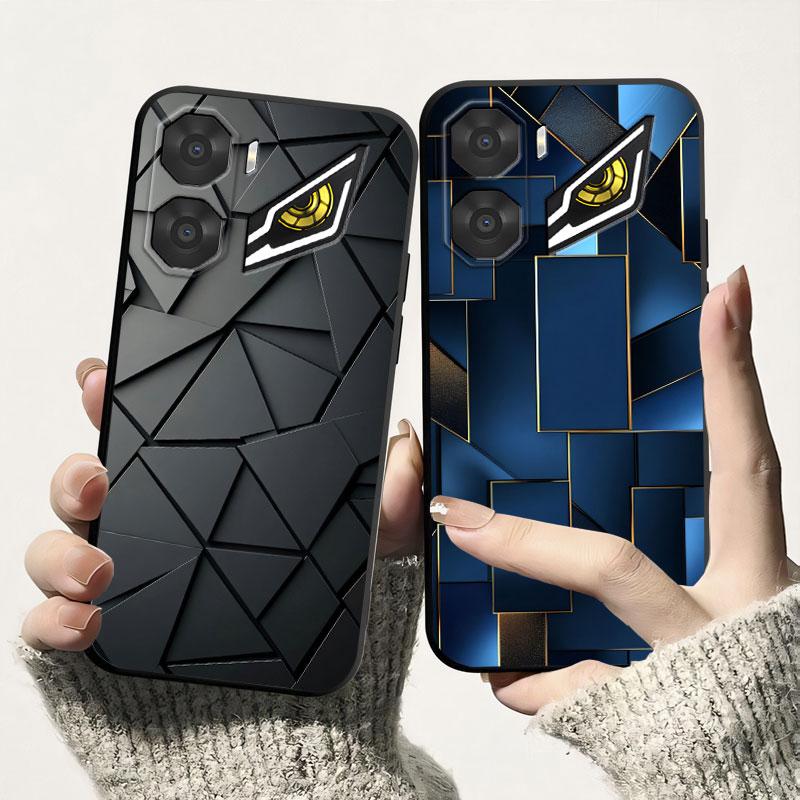 Чехол для ZTE Nubia Neo 3 GT, мягкий силиконовый бампер, задняя крышка для ZTE Nubia Neo 3 5G, модный черный TPU с принтом, чехол для телефона