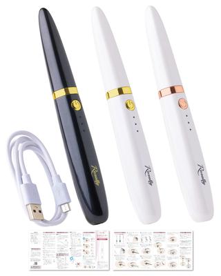 [Под наблюдением Eyelist] Hot Buller Hot Curler Eyelash Curler Hot Buller Eyelash Curl Перезаряжаемый Белый x Розовое золото