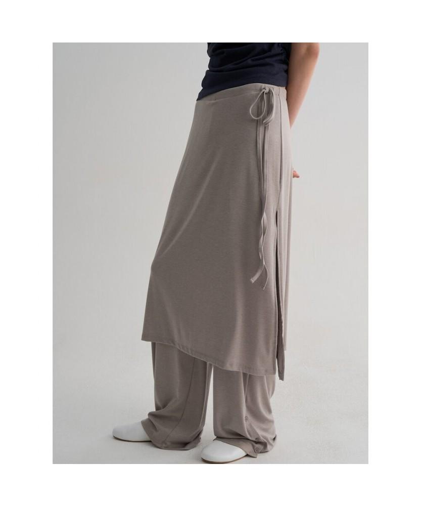 8SECONDS Jersey Layered Pants - Khaki