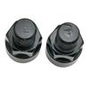 Bicycles Pedals Extenders Adaptors Light weight Black Bike Pedals Converter for Various Terrain Use