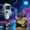 Конструктор Робот Меха Ева Wall-E Gundam - Совместим со Звездными Войнами, Крупные Блоки для Детей.