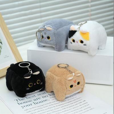 12 см мягкие игрушки кошки брелок кошка подарок плюшевая игрушка кукла для детской вечеринки день рождения плюшевые игрушки для девочки