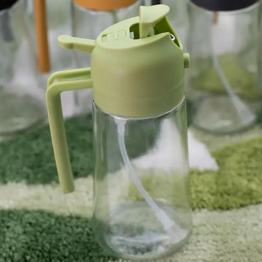 2в1 500мл стеклянный распылитель масла бутылка-распылитель для масла резервуар для масла барбекю кухня выпечка барбекю пикник кухонные инструменты для бизнеса