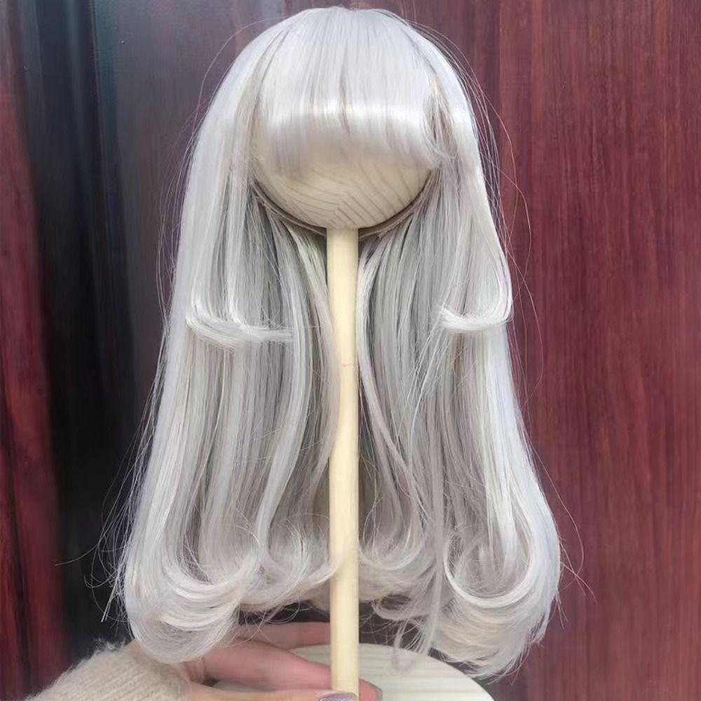 1/6 парик для кукольных волос Bjd куклы волосы короткие парик бобо милые длинные прямые волнистые волосы для девочек