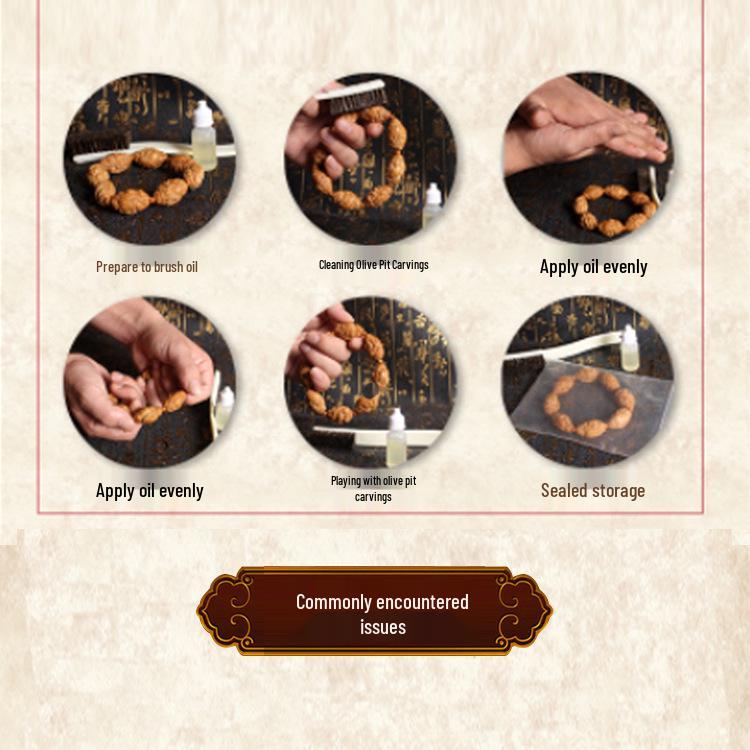 Чётки из оливковой косточки и бамбука со 108 бусинами и разделителем «Принц»