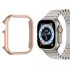 Корпус из алюминиевого сплава для Apple Watch Ultra 2 49 мм 11 10 9 8 7 6 5 4 SE Защитная рамка Оболочка iWatch 46 мм 45 мм 41 мм 44 мм 42/40 мм