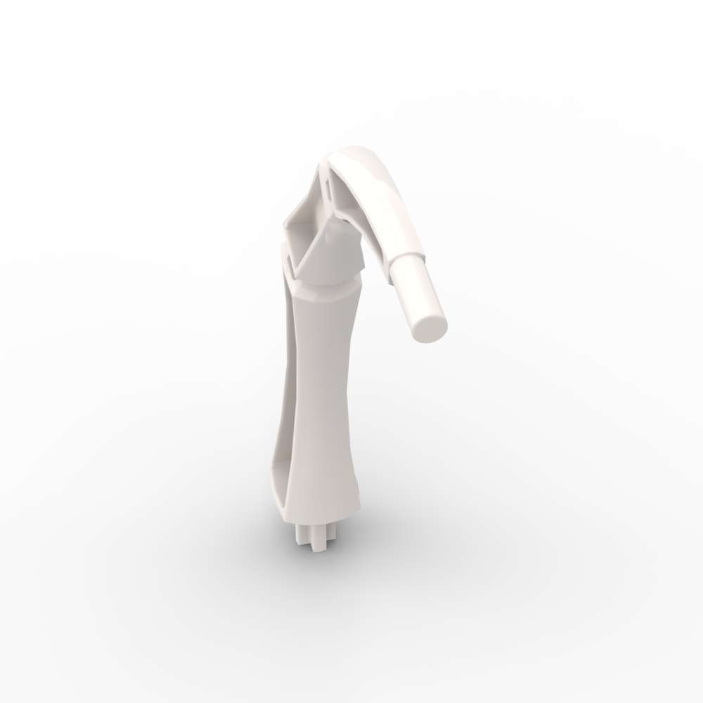 MOC 10PCS 15107 Appendage Bony Large With Axle Building Blocks Kit Leg Tail Animal Brick Particle Educational Toys Birthday Gift