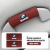 2pcs Suede Car Roof Handle Ceiling Armrest Cover Accessories For BMW E90 E60 E46 E39 F30 F10 E87 X3 X4 X5 X1 G30 G20 HRC7
