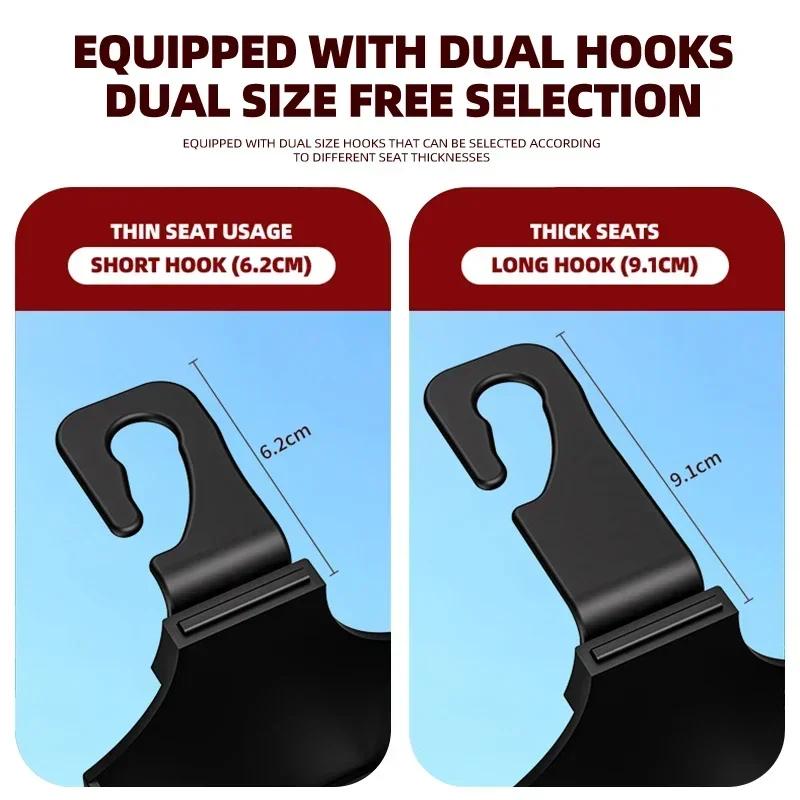 2025 Для Nissan Автомобильный Держатель для Телефона Хранение в Подстаканнике Подвесной Зажим На Спинку Сиденья Для Nissan X-trail Qashqai Note Juke Sentra Patrol Leaf Автомобиль A