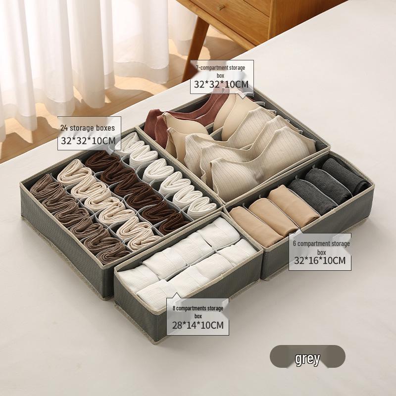 Складной органайзер для нижнего белья из нетканого материала