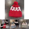 Red Cherry Knit Hat For Women Winter Warmth And Fashion Accessory