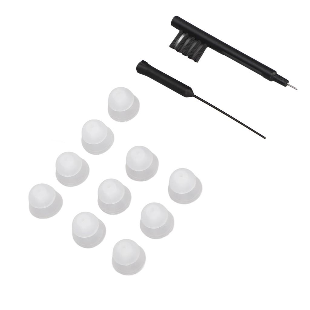 Силиконовые купола для слухового аппарата, набор берушей, профессиональная щетка для чистки слухового аппарата, вентиляционное отверстие