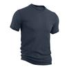 Men's Ice Silk Mesh Short Sleeve T-Shirt - Summer Breathable Cool Tee