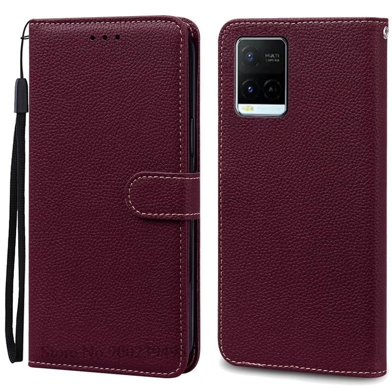 Чехол Y33s для Vivo Y33s, силиконовый чехол-кошелек для Vivo Y33s, чехол для телефона, чехол для VivoY33s, Vivo Y 33s, флип-чехлы