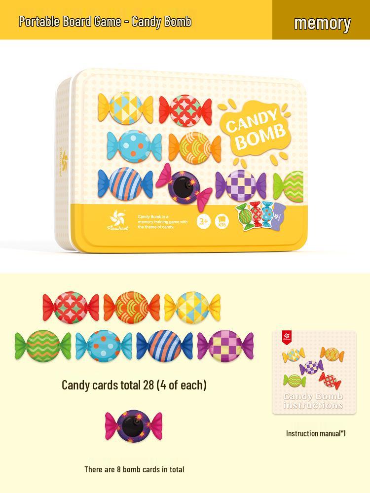 Игра в карты для детей «Вертушка»: Игрушка для развития чувства числа и тренировки памяти