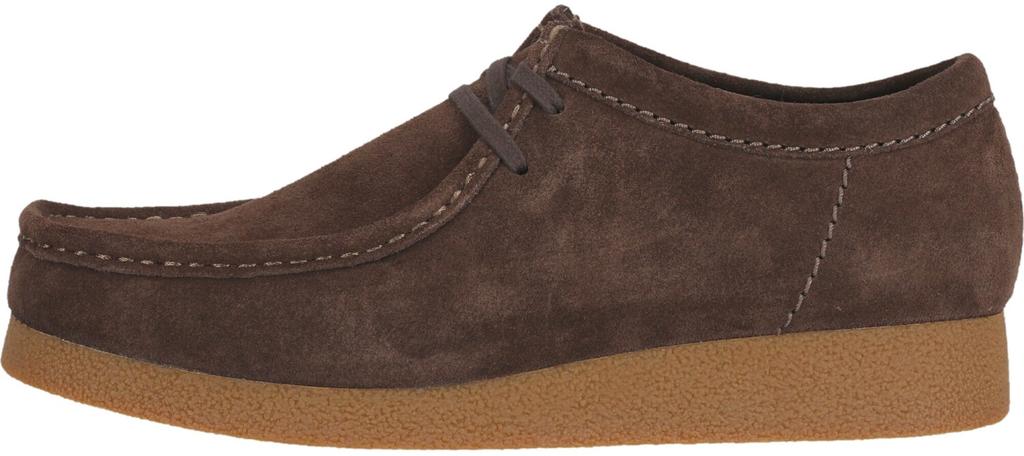 Clarks WallabeeEVO Boots In Dark Brown Suede