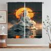 The Buddha Shines Bedroom Blackout Curtains for Window Cheap Things With Free Shipping for Home Blinds Living Room Decoration