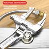 6-68mm Universal Repair Set Bathroom Hand Tools Large Opening Nut Key Adjustable Short Handle Spanner Home Repair Tool Wrench