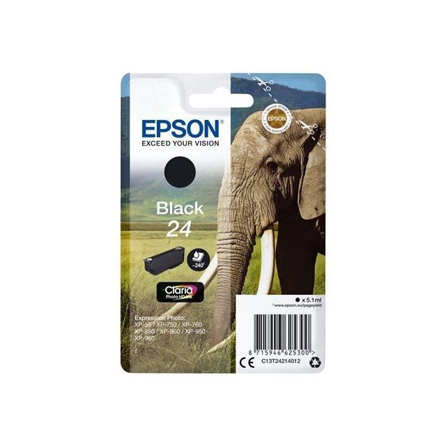 EPSON Cartridge T2421 - Elephant - Black