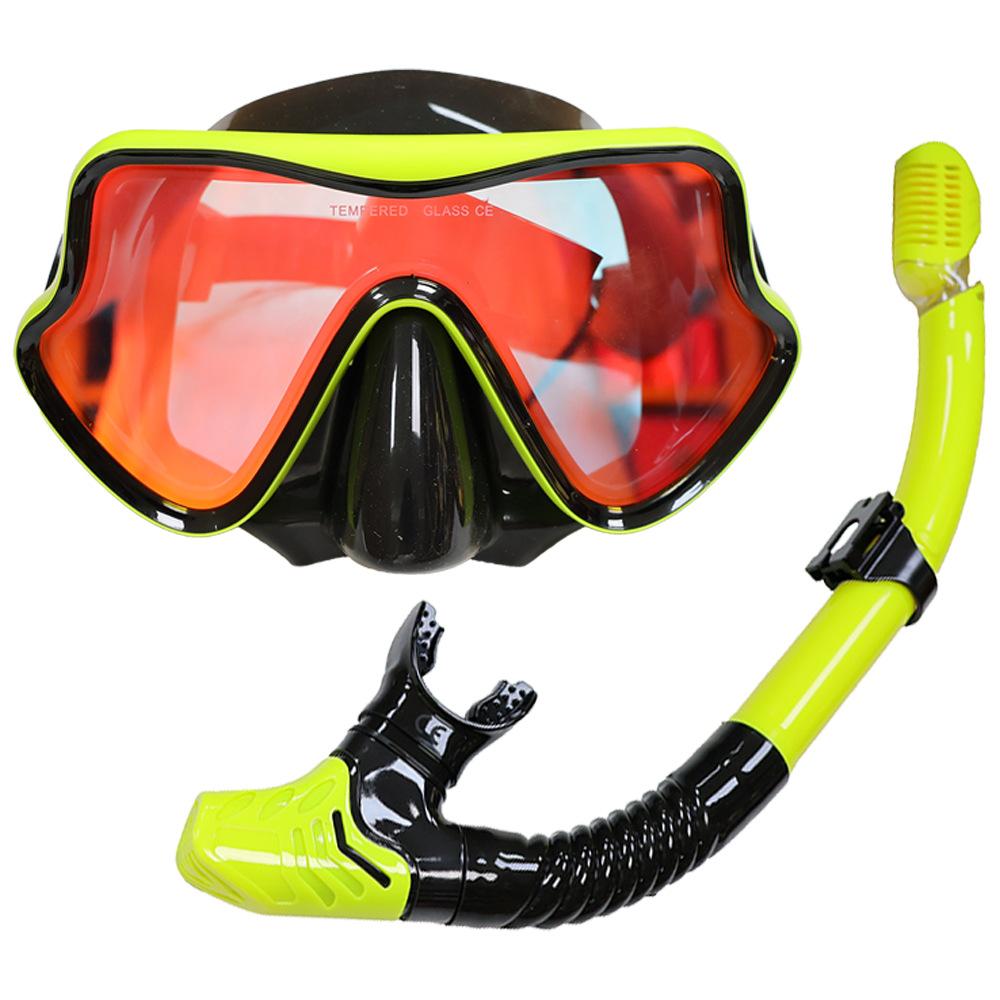 New Diving Goggles Snorkeling Mask Snorkel Set