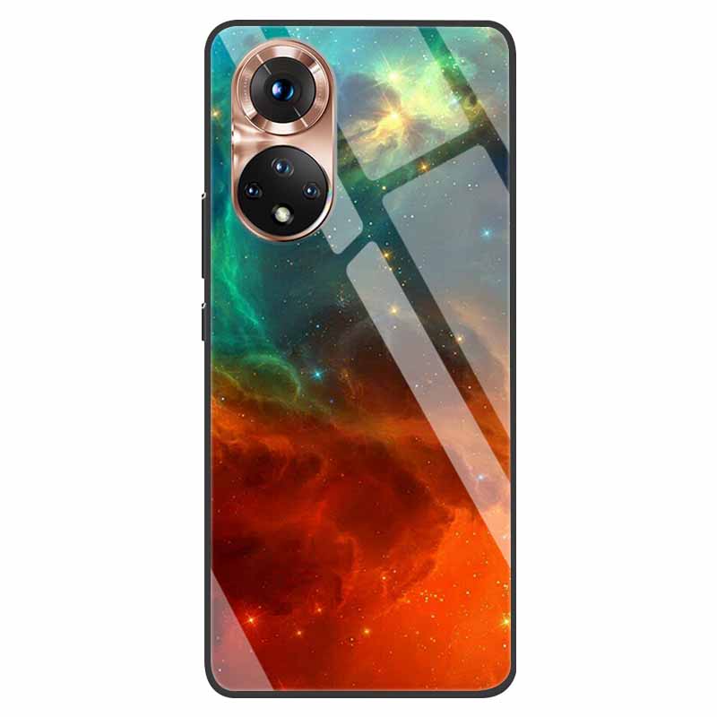 Роскошный чехол для Huawei Honor 50 Чехол Закаленное Стекло Чехол для Телефона Huawei Honor 50 Honor50 6.57" Coque Сумка Модный Бампер