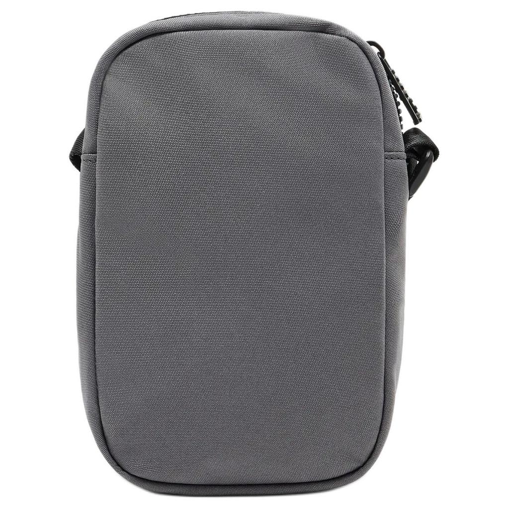 Emporio Armani Letter Logo Rectangular Polyester Crossbody Bag Unisex Bags Gray 7X000633AF23097U8091