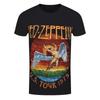 Футболка Led Zeppelin Тур по США 1975 Рок-группа Новая Черная Официальная