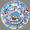 50 стикеров Sanrio TUXEDOSAM Пингвин: Милые канцелярские принадлежности для DIY для бутылок с водой