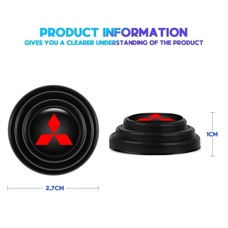 Car Door Absorber Protection Anti-Shock Stickers for Mitsubishi ASX L200 Colt Lancer Pajero Outlander Eclipse Mirage Accessories