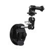 Мощный кронштейн для крепления на присоске, автомобильное крепление для камеры, двойные шаровые головки, вращающиеся на 360 градусов, нагрузка 450 г