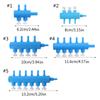 Пластиковый регулятор для клапана аквариума 2/3/4/5/6-ходовой соединитель воздушной линии независимый переключатель для регулировки воздушного насоса для аквариума