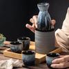 Japanese Style Ceramic Teacups Retro Sake Glasses Wine Decanter Kung Fu Tea Cup Household Master's Cup Tavern Wine Accessories