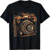 Ретро Винтажная Камера Любитель Фотографии Фотограф Подарки Футболка