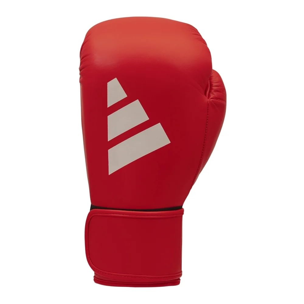 adidas Boxing Gloves Speed 175 Genuine Leather ADISBG175 Adidas Sparring Gloves Genuine Leather // (Red, 10oz)
