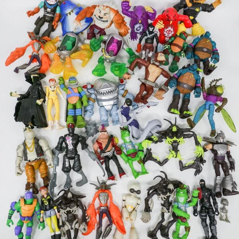 Черепашки-ниндзя Рафаэль Самый Комплексный Злодей Bebop Rockstable Krang Leatherhead Фигурки Куклы Фиолетовый Дракон