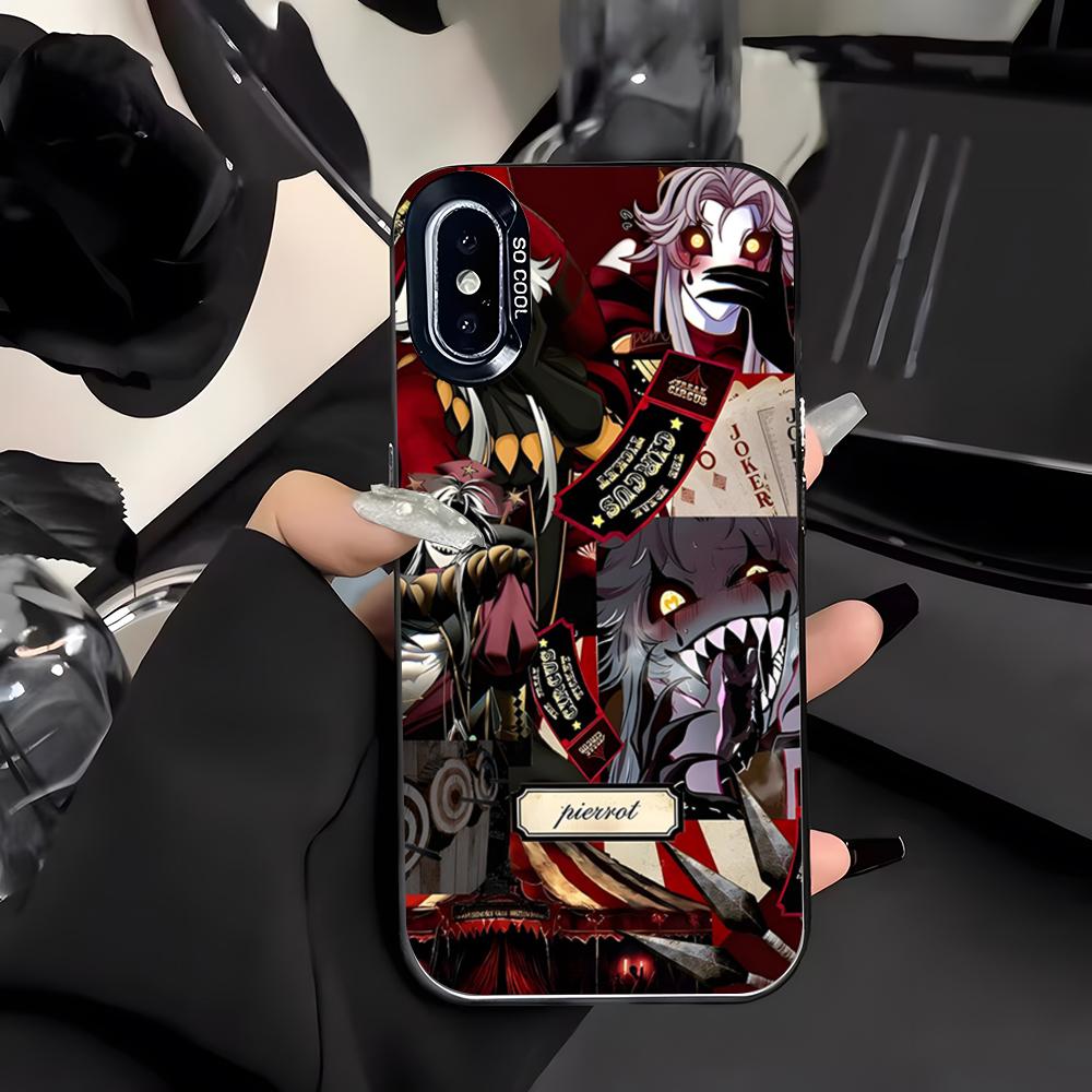 Чехол для телефона Freak Circus Pierrot для iPhone 17 Air 16 E 15 14 Plus 13 12 11 Pro Max Цветной Серебристый Чехол