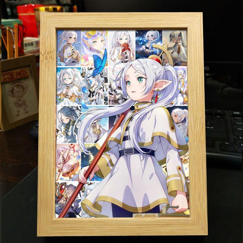 Украшение фоторамки «Похороненный Флориан»: Оборки, Fillen - Готовая фоторамка Художественная витрина Подарок