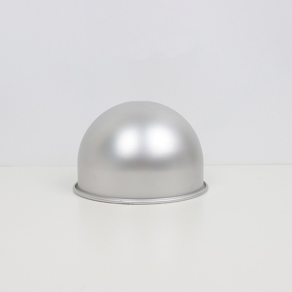 Aluminum Zinc Zinc Alloy Half Round Ball Cake Mold Semicircle Doll Dress Cake Mold Pudding